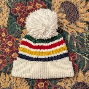 HBC Stripes 2-3 Year Old Bobble Toque